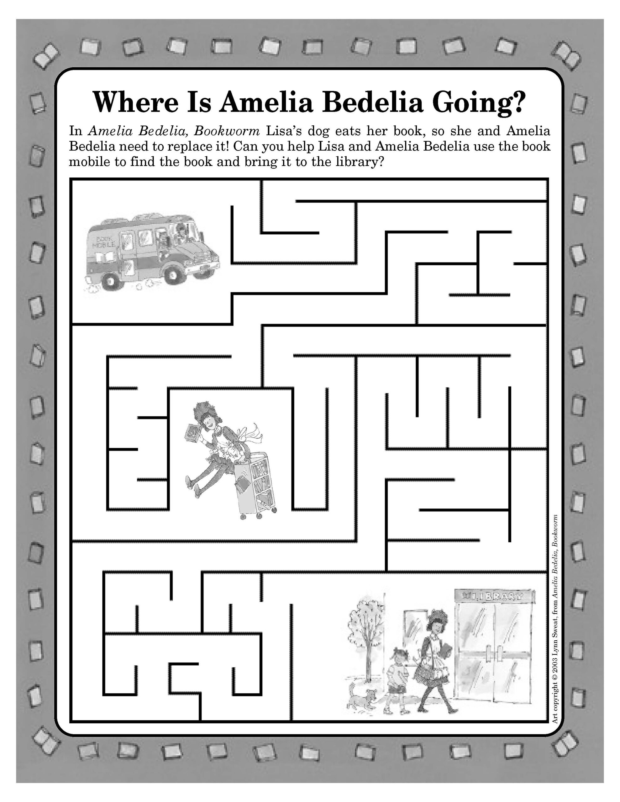 Bookworm Maze